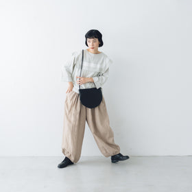 くらすこと レザーフラットショルダー