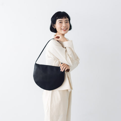 くらすこと レザーフラットショルダー