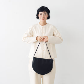 くらすこと レザーフラットショルダー