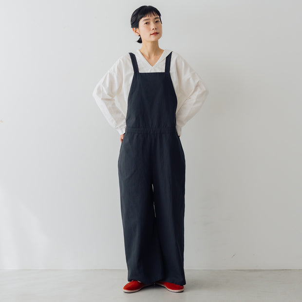 くらすこと すっきりまとまるブラックサロペット