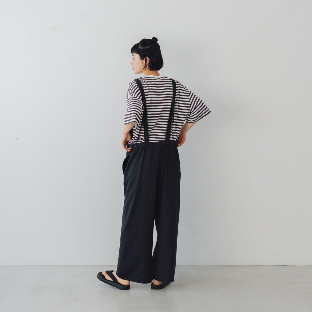 くらすこと すっきりまとまるブラックサロペット