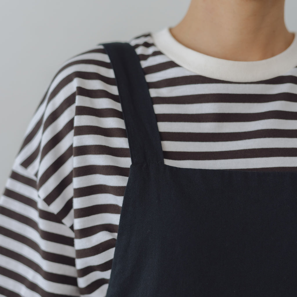 くらすこと すっきりまとまるブラックサロペット