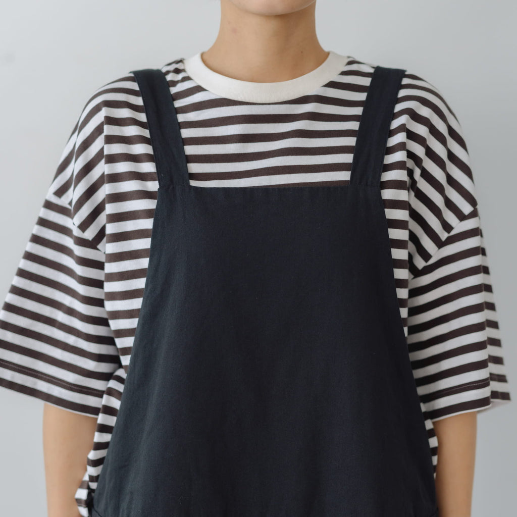 くらすこと すっきりまとまるブラックサロペット