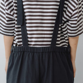 くらすこと すっきりまとまるブラックサロペット