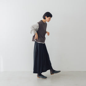 くらすこと コットンニットベスト