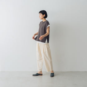 くらすこと コットンニットベスト