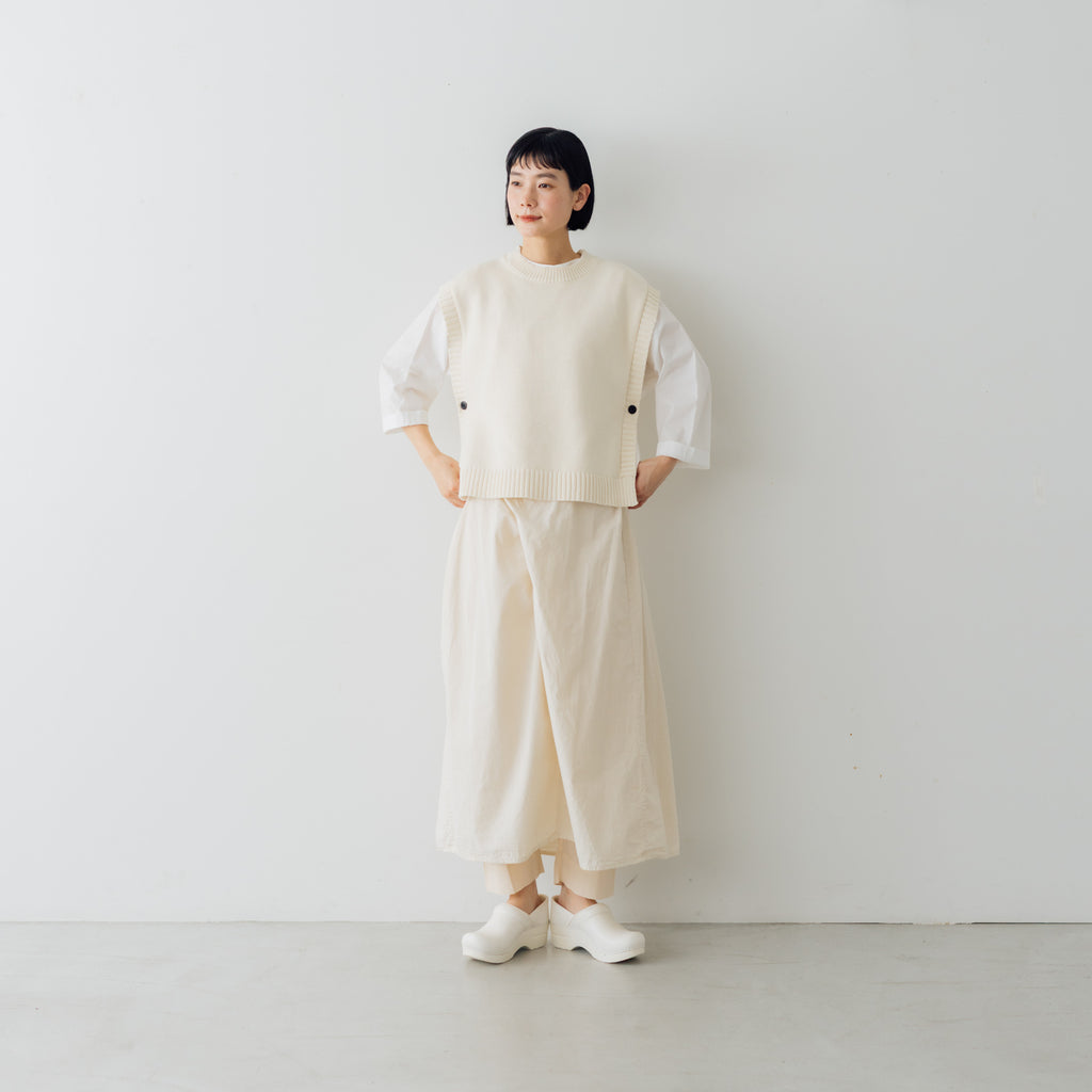 くらすこと コットンニットベスト