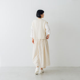 くらすこと コットンニットベスト