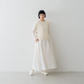 くらすこと コットンニットベスト