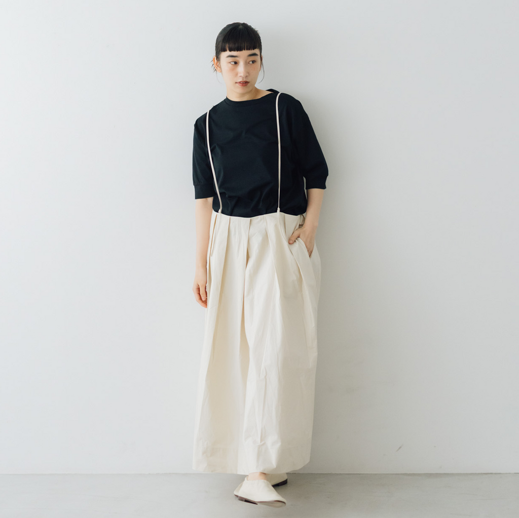 くらすこと ＋to コットンハーフスリーブカットソー