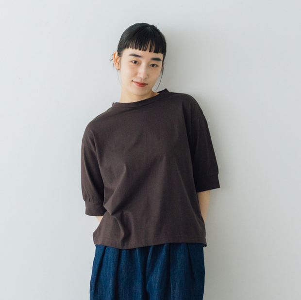 くらすこと ＋to コットンハーフスリーブカットソー