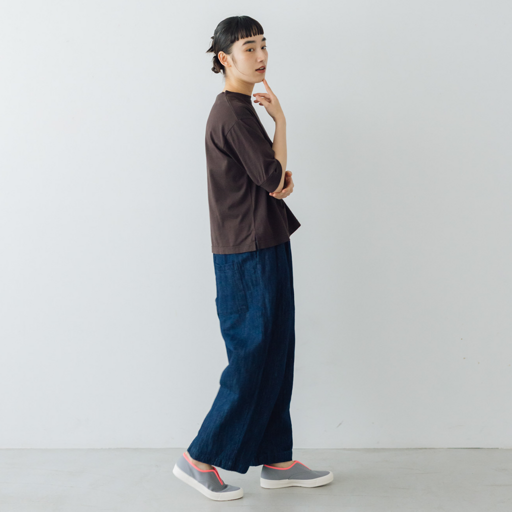 くらすこと ＋to コットンハーフスリーブカットソー