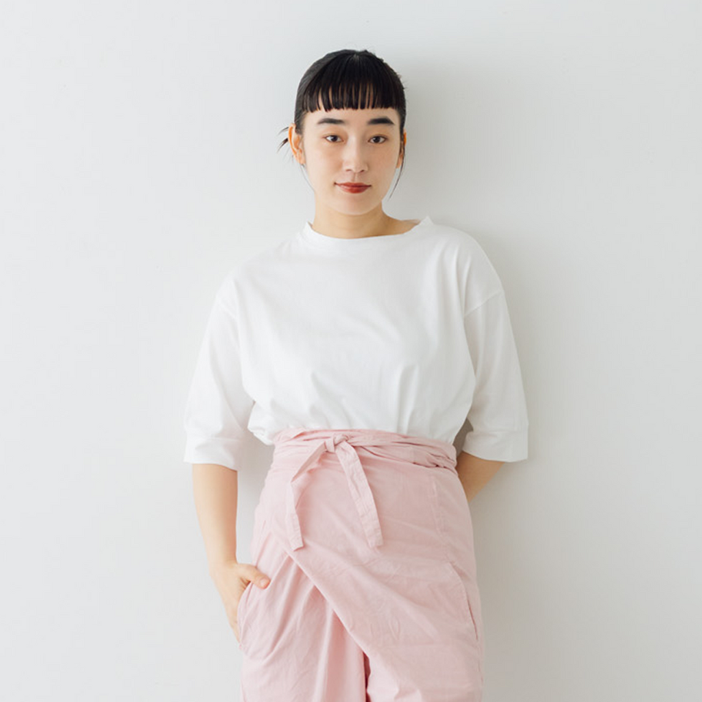 くらすこと ＋to コットンハーフスリーブカットソー