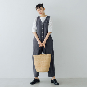 くらすこと ＋to コットンハーフスリーブカットソー