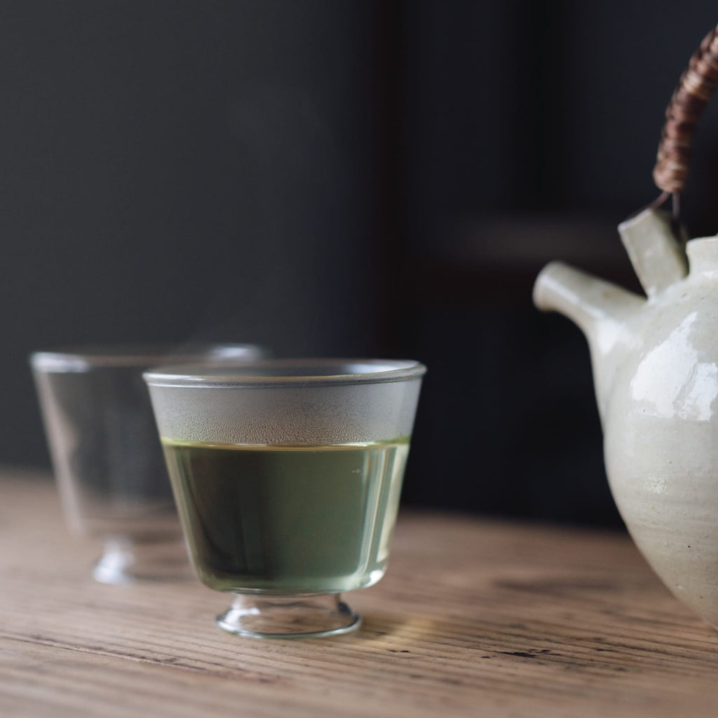 クラフトユー 耐熱の高台グラス