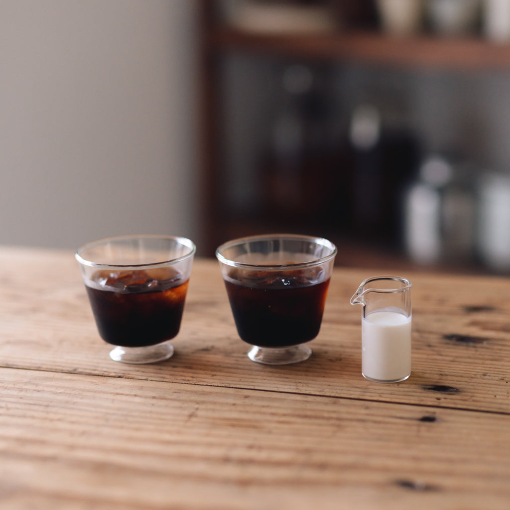 クラフトユー 耐熱の高台グラス