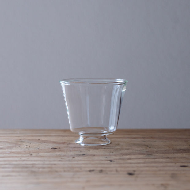 クラフトユー 耐熱の高台グラス