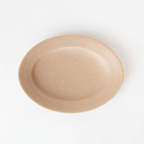 Awabi ware オーバル皿 M