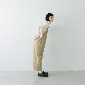 Laboratory LABOUR サロペット ベージュ