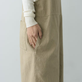 Laboratory LABOUR サロペット ベージュ