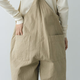 Laboratory LABOUR サロペット ベージュ