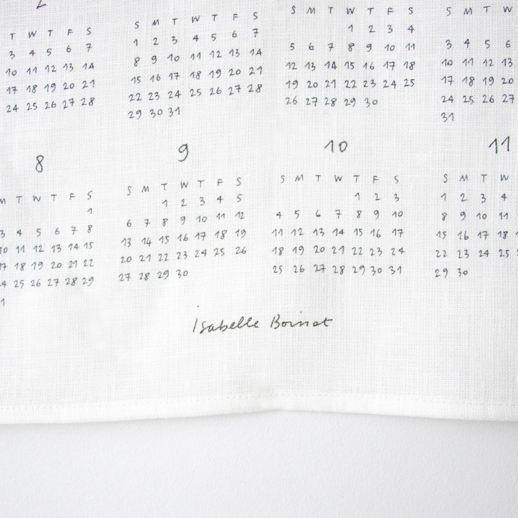 fog linen work 2026 リネンカレンダー