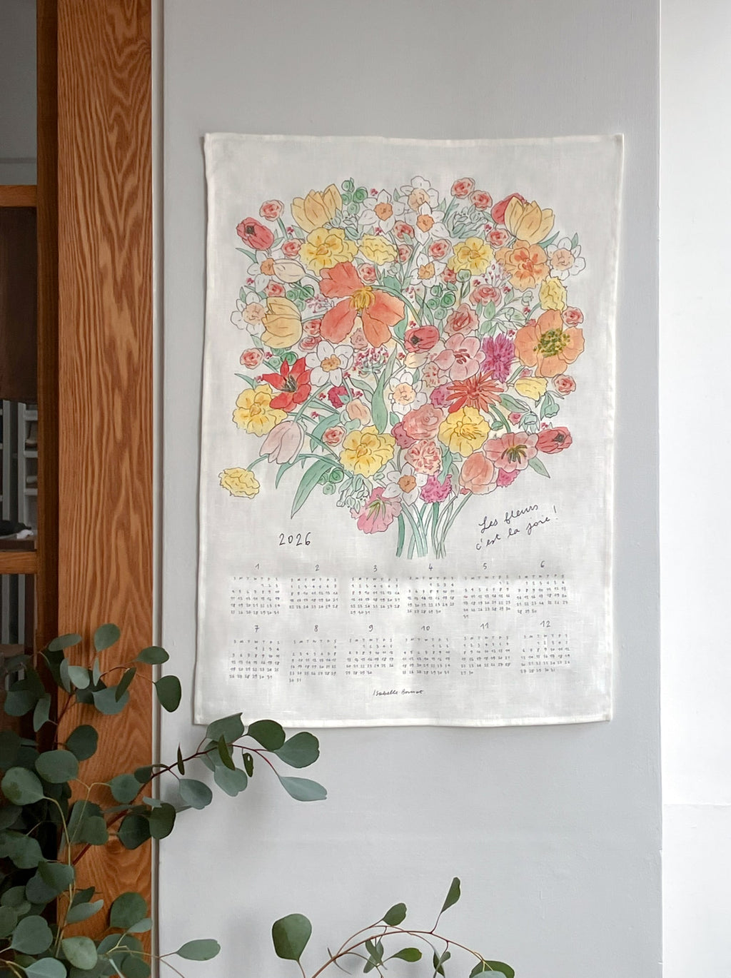 fog linen work 2026 リネンカレンダー