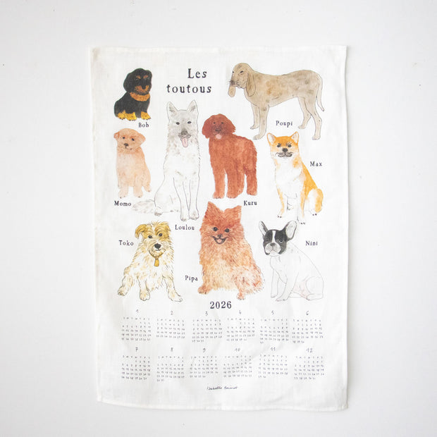 fog linen work 2026 リネンカレンダー