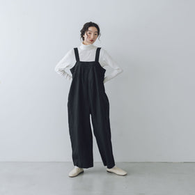 fog linen work サブリーナ サロペット ブラック