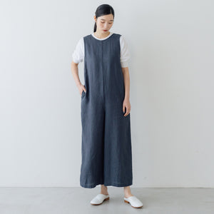 FUGA ジャンプスーツ/バックラッシュロエンロアーユリウスルグランブルー fog linen work アリヤジャンプスーツ ｜くらすこと公式オンラインストア