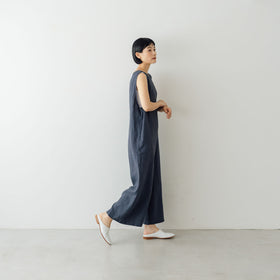 【SALE】 fog linen work アリヤジャンプスーツ