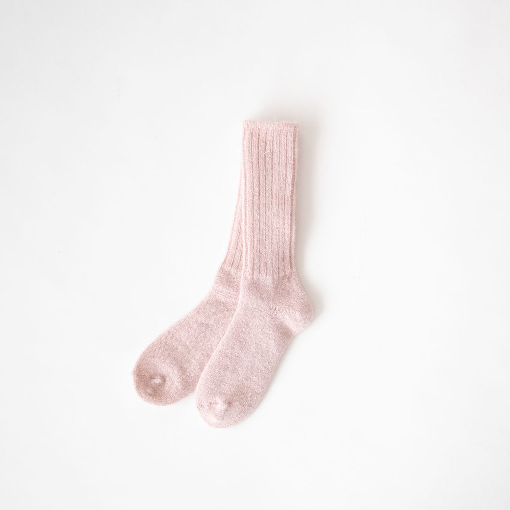 fog linen work モヘヤソックス