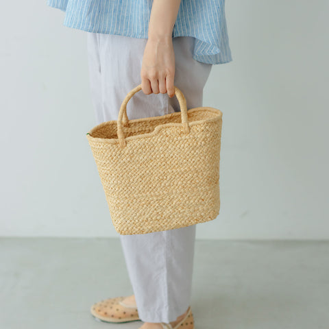 AMPIANA Marche bag ナチュラル［期間限定販売］