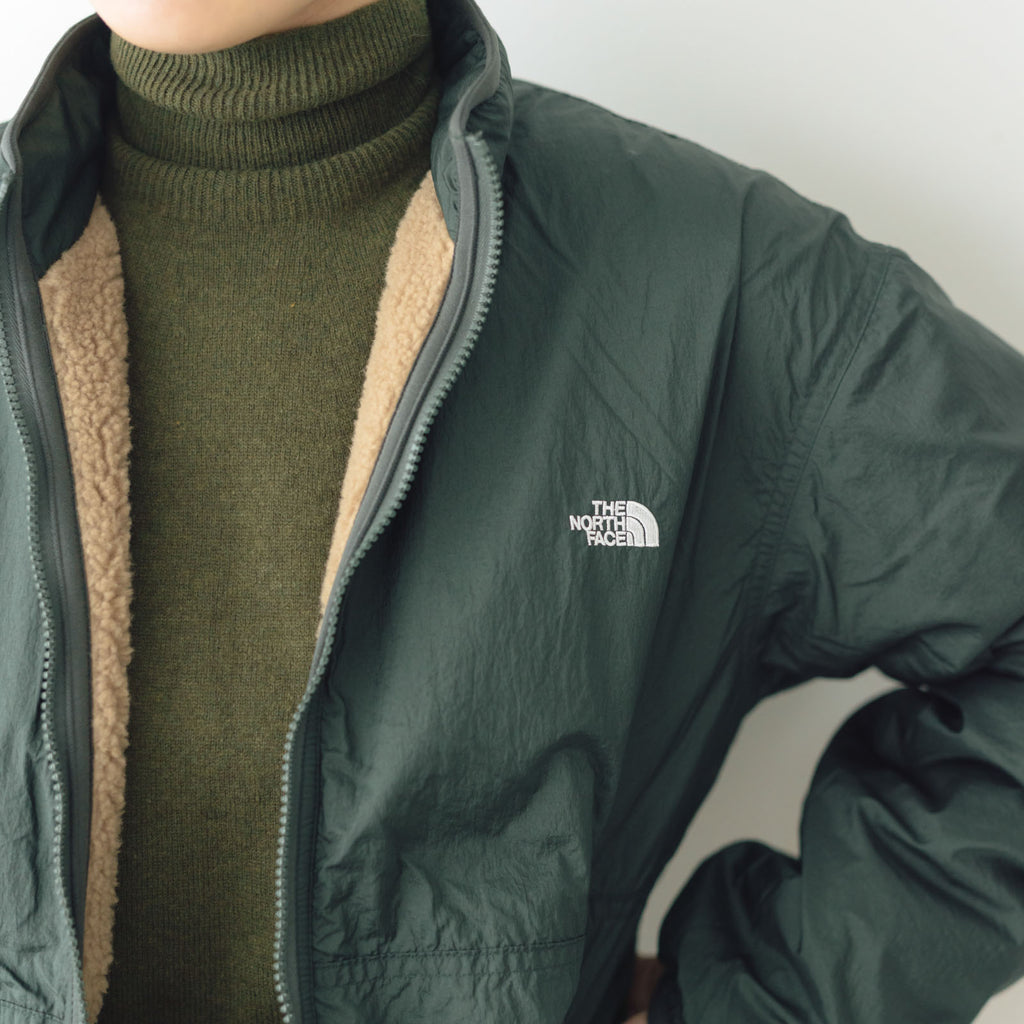THE NORTH FACE リバーシブルエクストリームパイルフリースジャケット クラシックカーキ×アルパイン（XS）