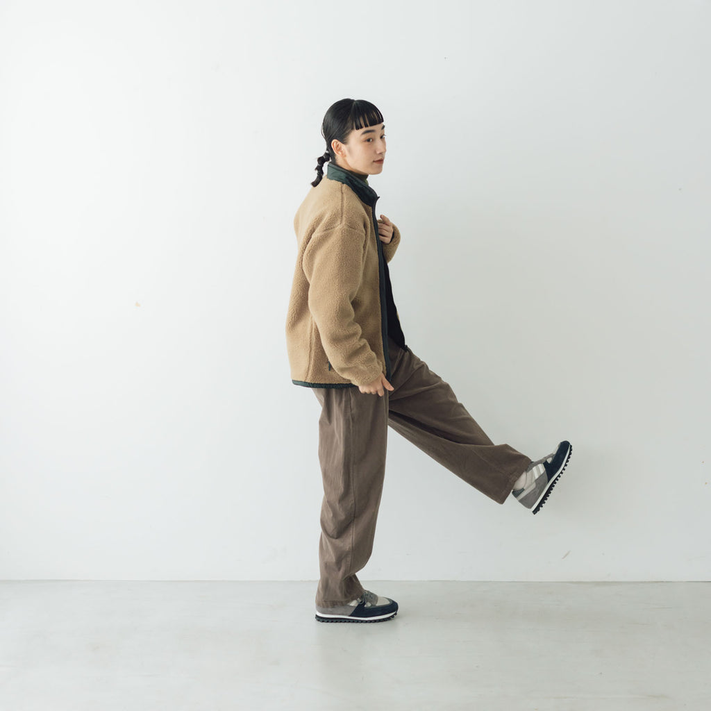 THE NORTH FACE リバーシブルエクストリームパイルフリースジャケット クラシックカーキ×アルパイン（XS）