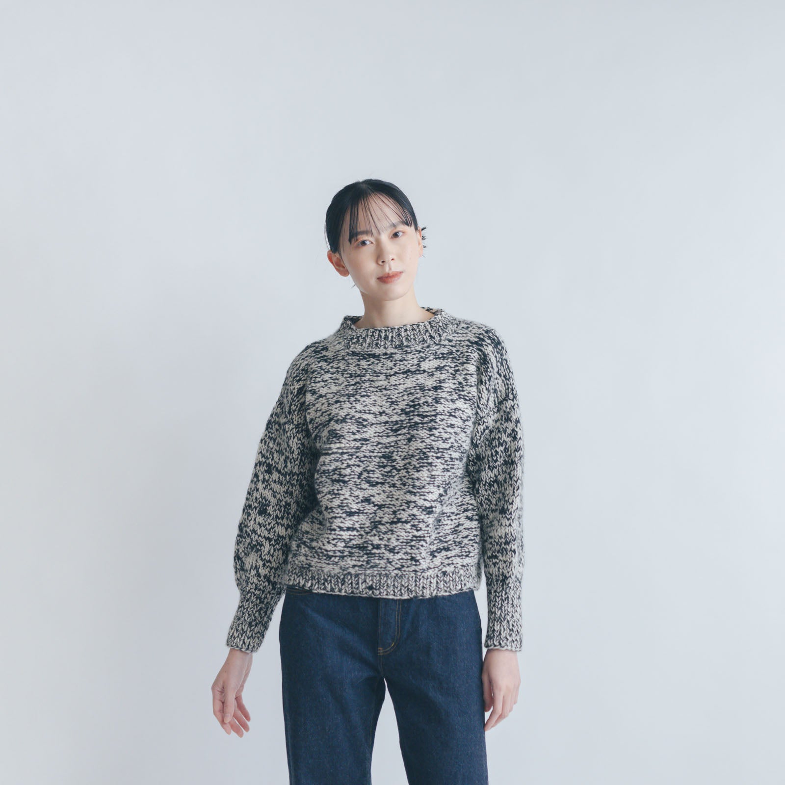 odnu MIXED COLORS SWEATER