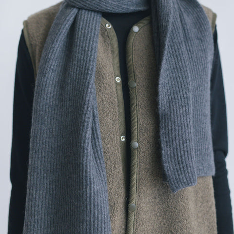 odnu CASHMERE RIB STOLE