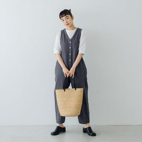 AMPIANA Peche bag Natural