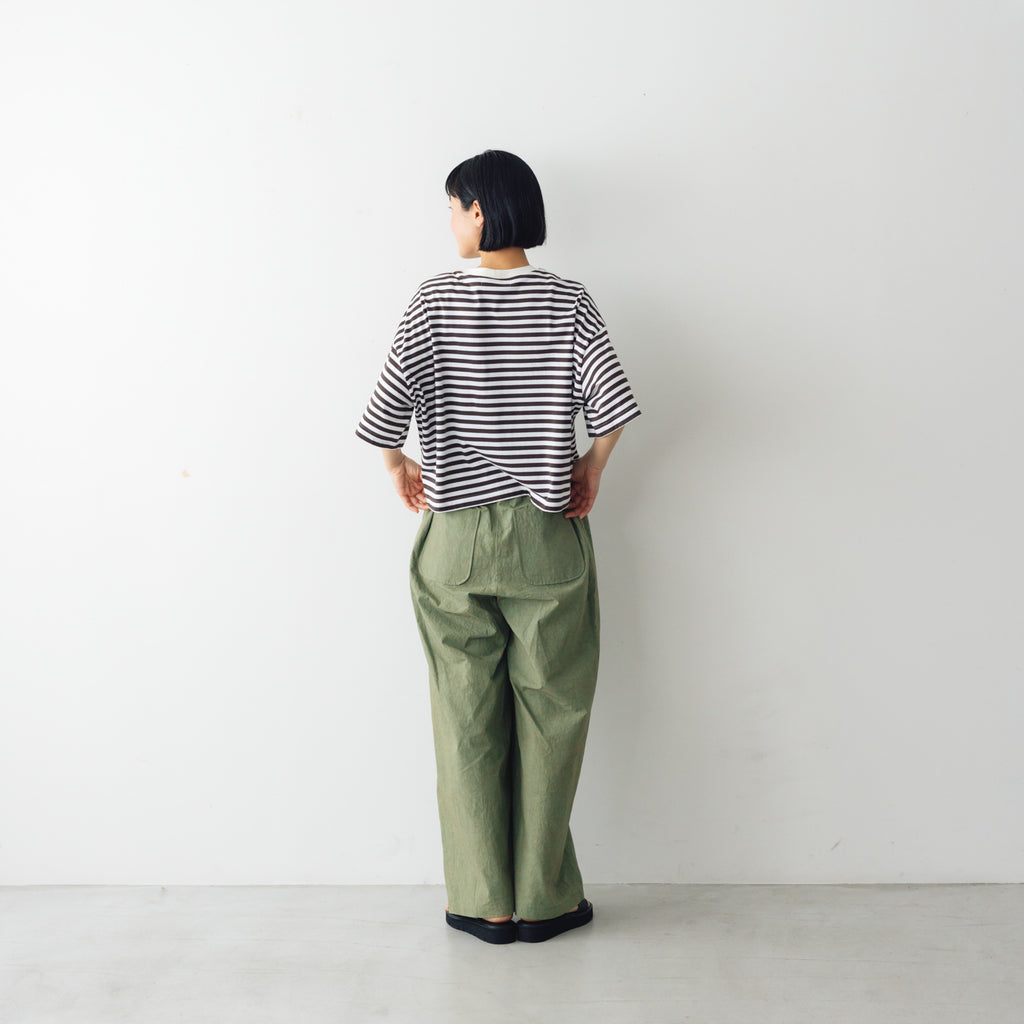 MAGALI コットンリネン ファナージュ ロングパンツ ｜くらすこと公式