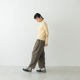 「くらすことの日常生活着」コーデュロイパンツ