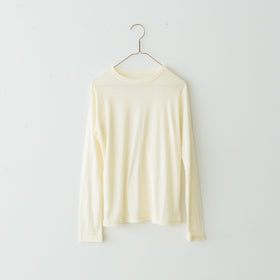 ROBE de PEAU クルーネックプルオーバー