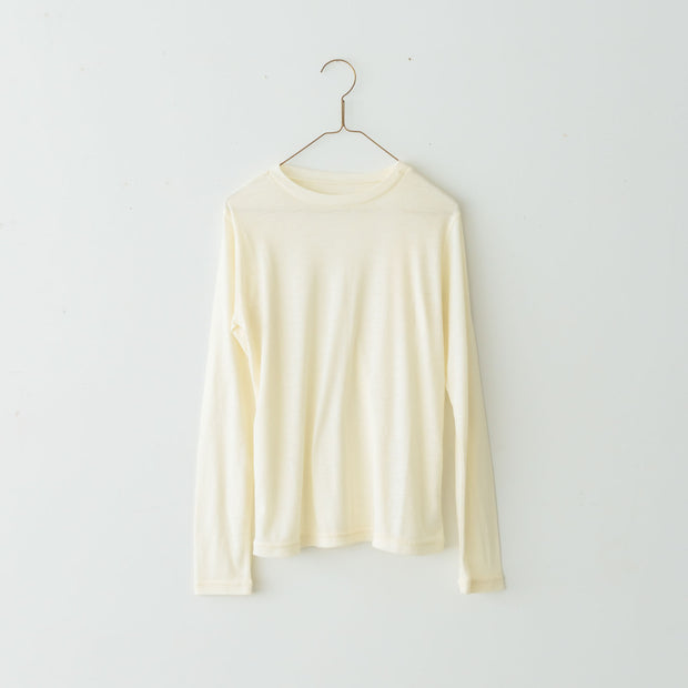 ROBE de PEAU クルーネックプルオーバー