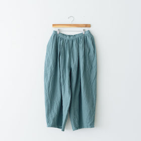 ROBE de PEAU カミーユ ウールタックパンツ