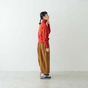 ROBE de PEAU カミーユ ウールタックパンツ