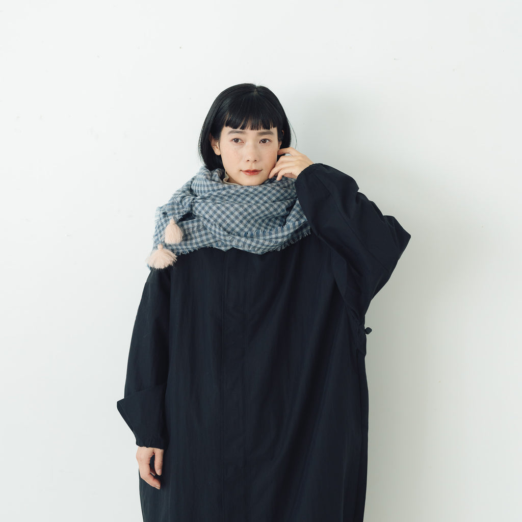ROBE de PEAU ウールガーゼタッセルストール ｜くらすこと公式
