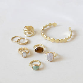 SURUME. Brass ring Thin
