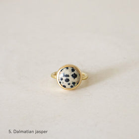 SURUME. STONE RING