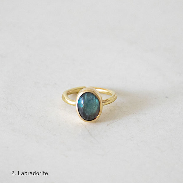 SURUME. STONE RING
