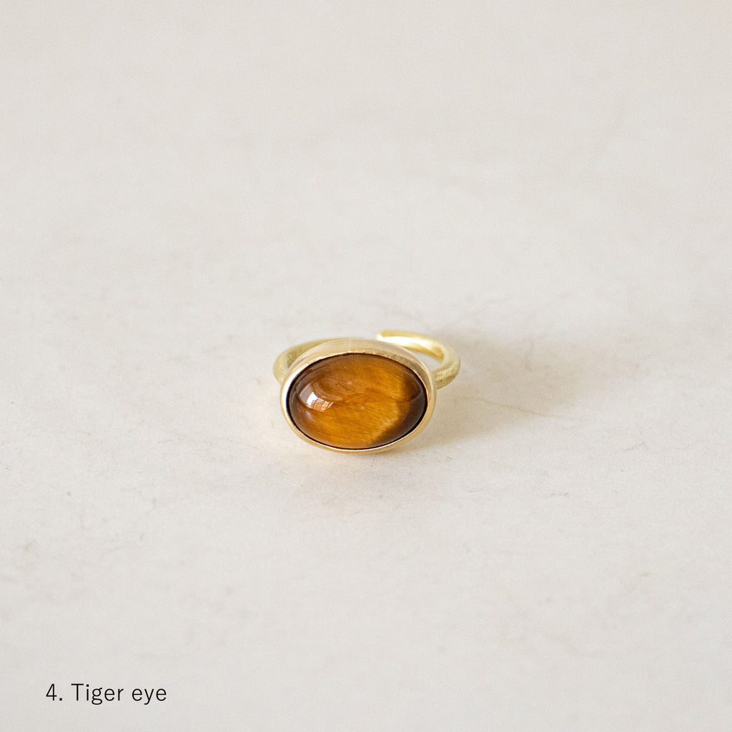 SURUME. STONE RING