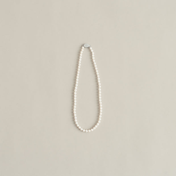 shuó Akoya Pearl Necklace （ 5〜5.5mm ）